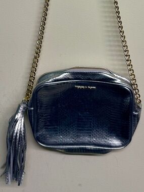 Victoria's Secret Metallic Grey Purse